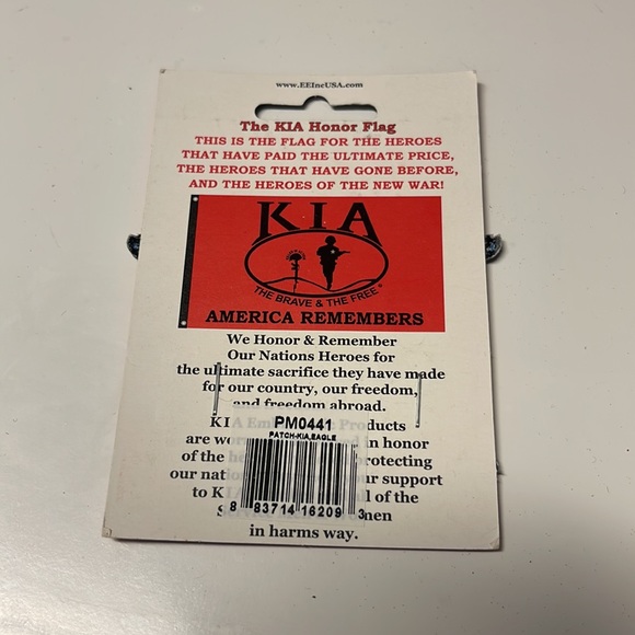 KIA embroidered patch - Picture 3 of 3